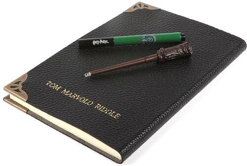 Harry Potter Tom Riddle's Diary Skrivbok Med Penna Och Ficklampa WS-1025-1915_1.jpg