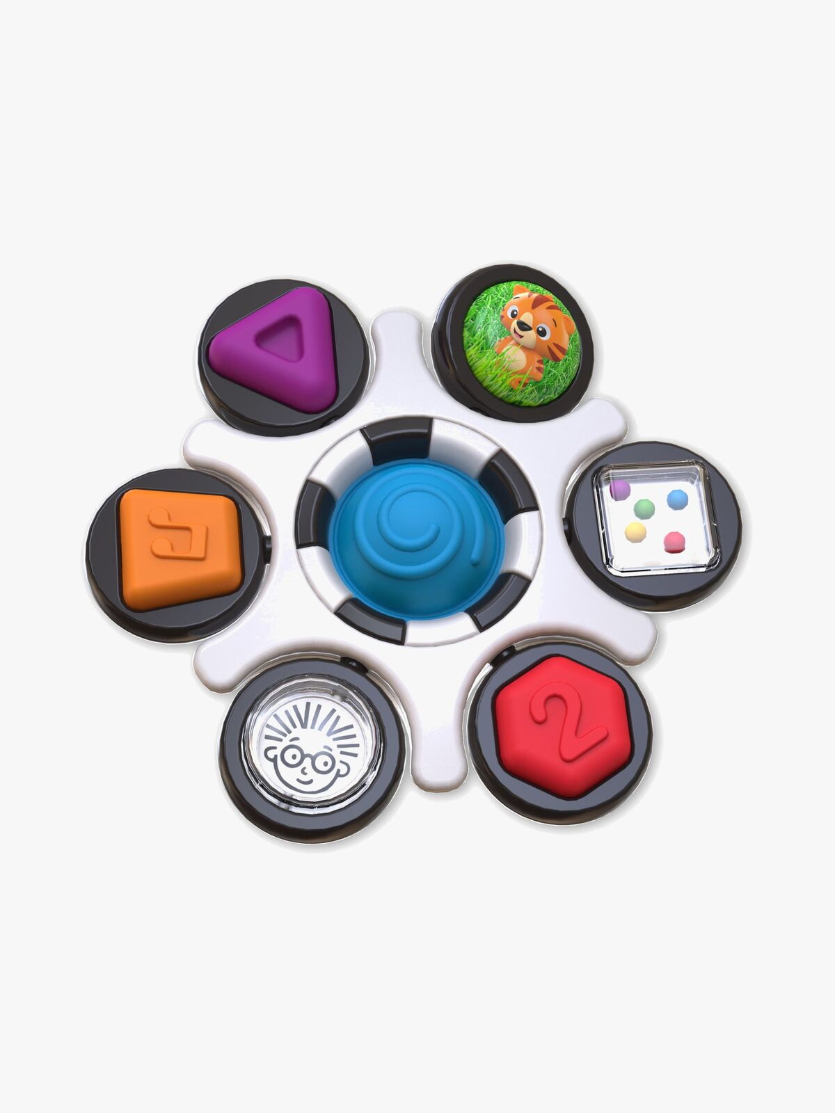 Baby Einstein Curiosity Clutch™ Aktivitetsleksak, Vit