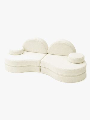 MeowBaby Bearly Sofa Coccolo, Ecru