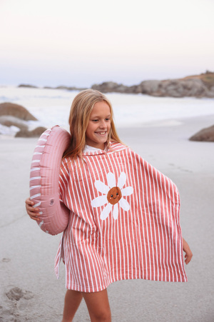 Swim Essentials Badponcho, Daisy Flowers
