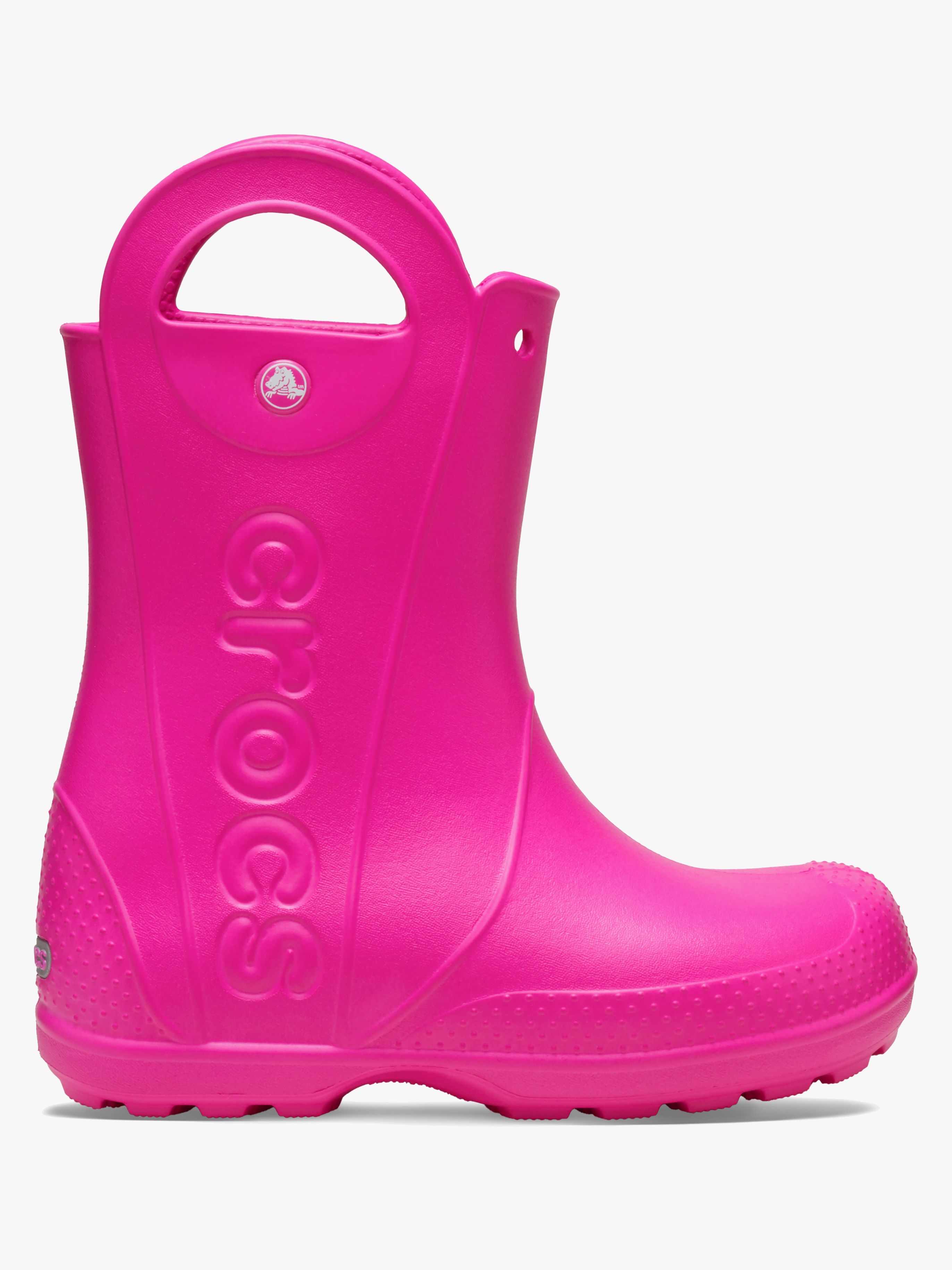 Crocs Handle It Kids Gummistövlar, Pink Crush, 24-25 - Bäst i test