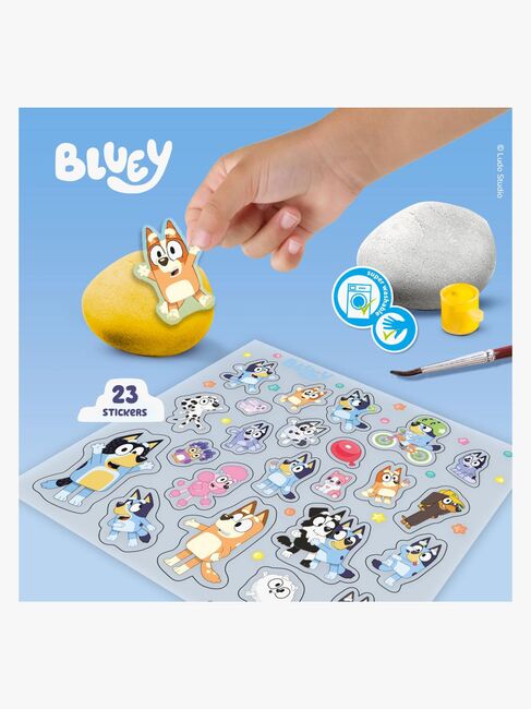 SES Creative Bluey Pysselset Stenmålning