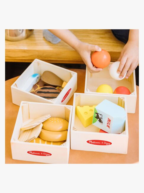 Melissa & Doug Leksaksmat Med 4 Lådor