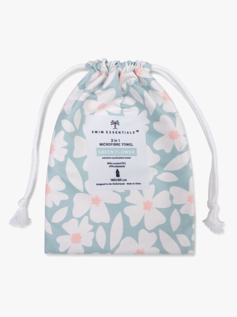 Swim Essentials Badhandduk, Florish Green