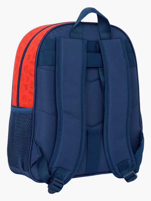 Super Mario Junior Ryggsäck 15L Trick, Mörkblå/röd