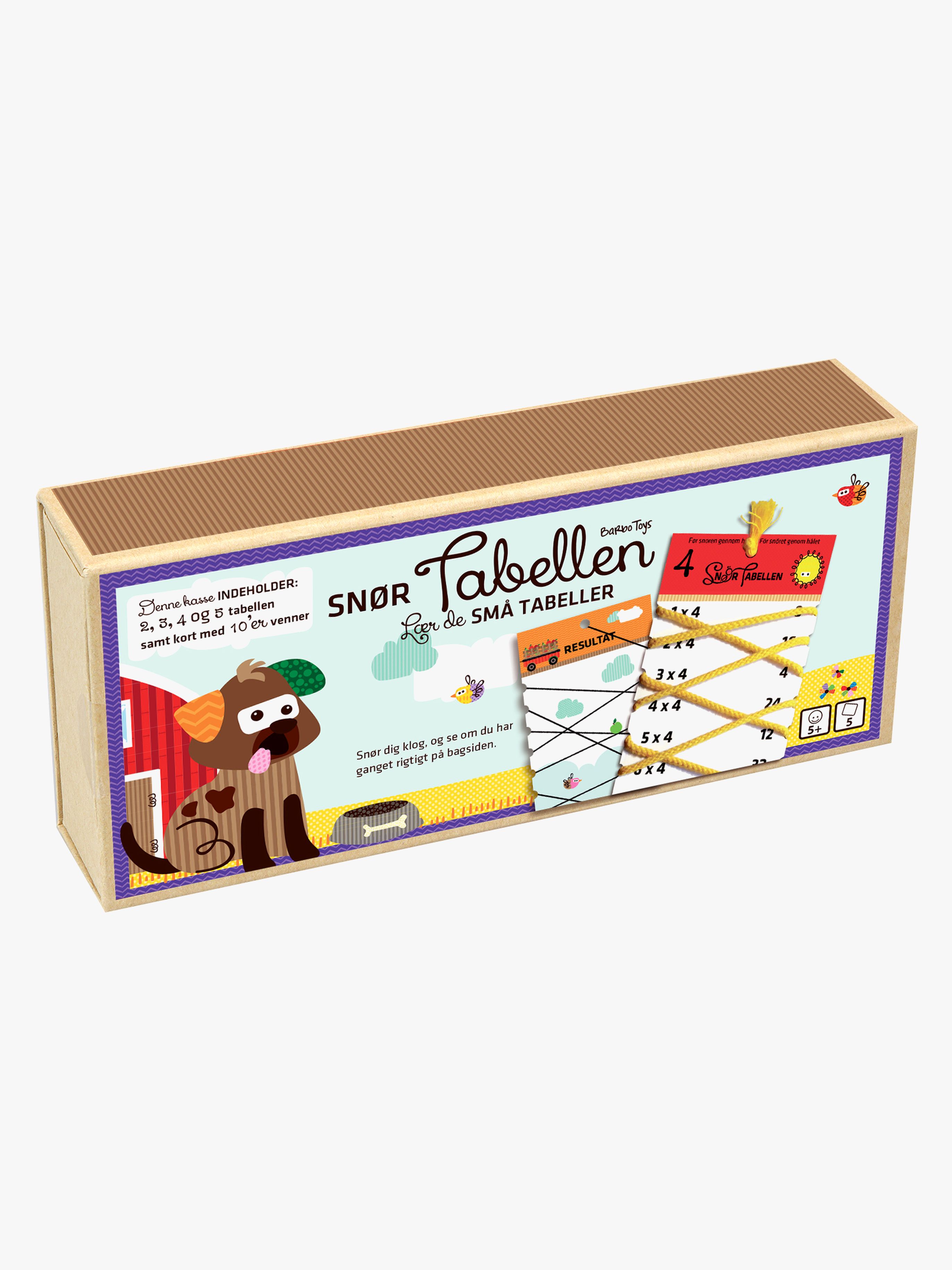Barbo Toys Wacky Wonders Snörningstabell