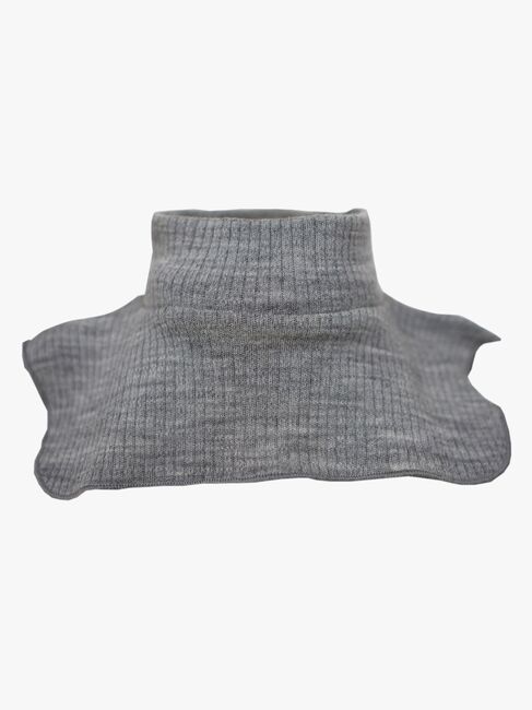 Lindberg Rib Baby Halskrage Merinoull, Grey Melange