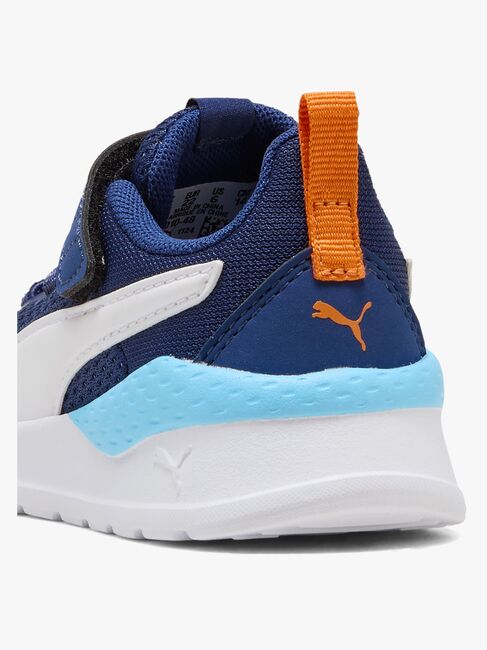 Puma Anzarun Lite AC Infant Sneakers, Blue Jewel/White