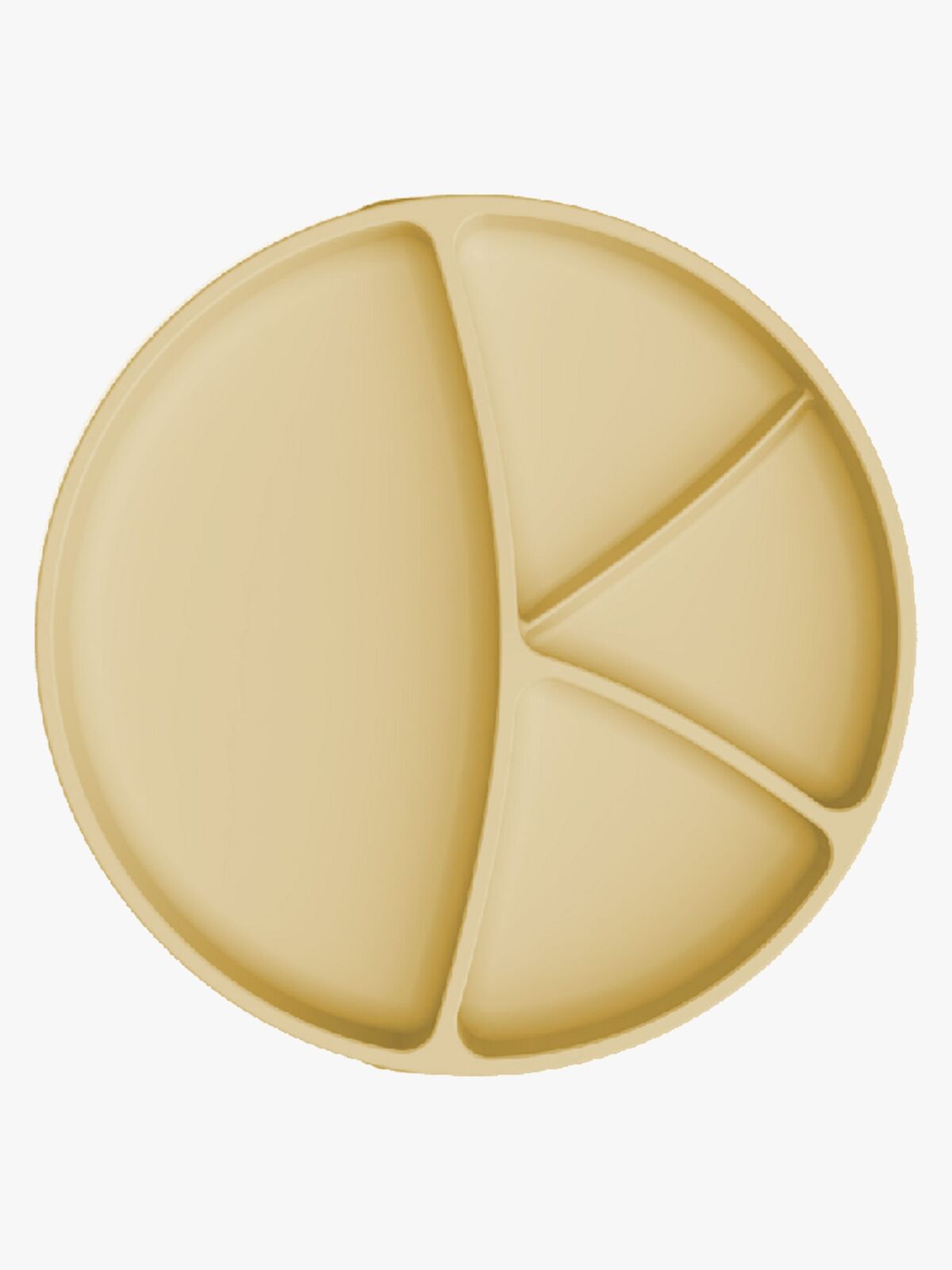 Everyday Baby Tallrik Silikon, Gul