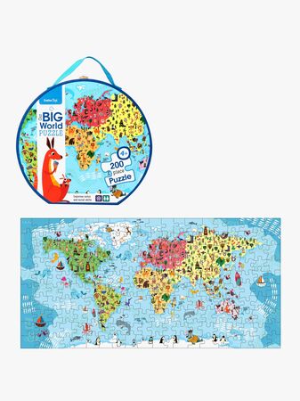 Barbo Toys  Våran Stora Pussel Värld 200 Bitar