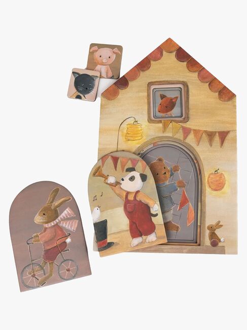 Egmont Toys Kompisgäng Pussel med Flera Lager