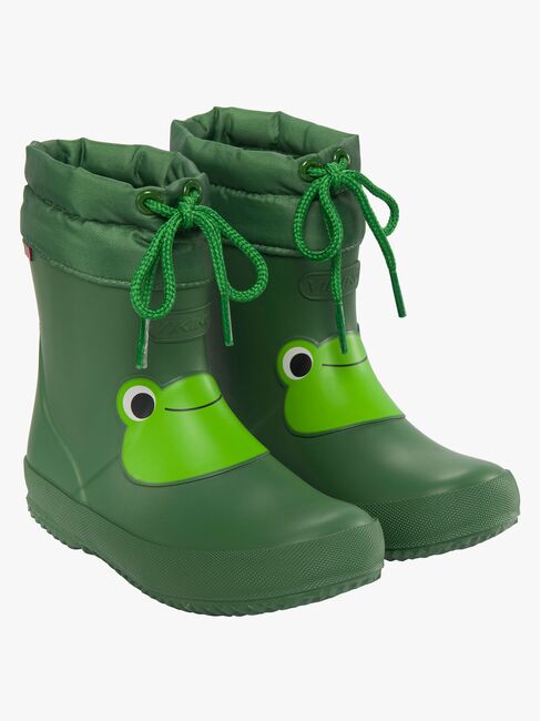 Viking Alv Indie Print Gummistövlar, Green