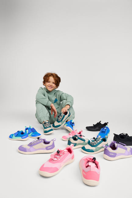 Reima Tepastelu Barefoot WP Sneakers, Light Heather