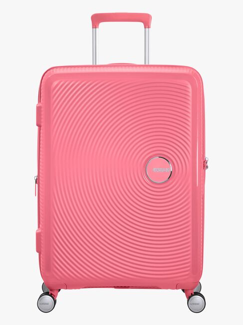 American Tourister Soundbox Spinner Resväska 71,5-81L, Sun Kissed Coral