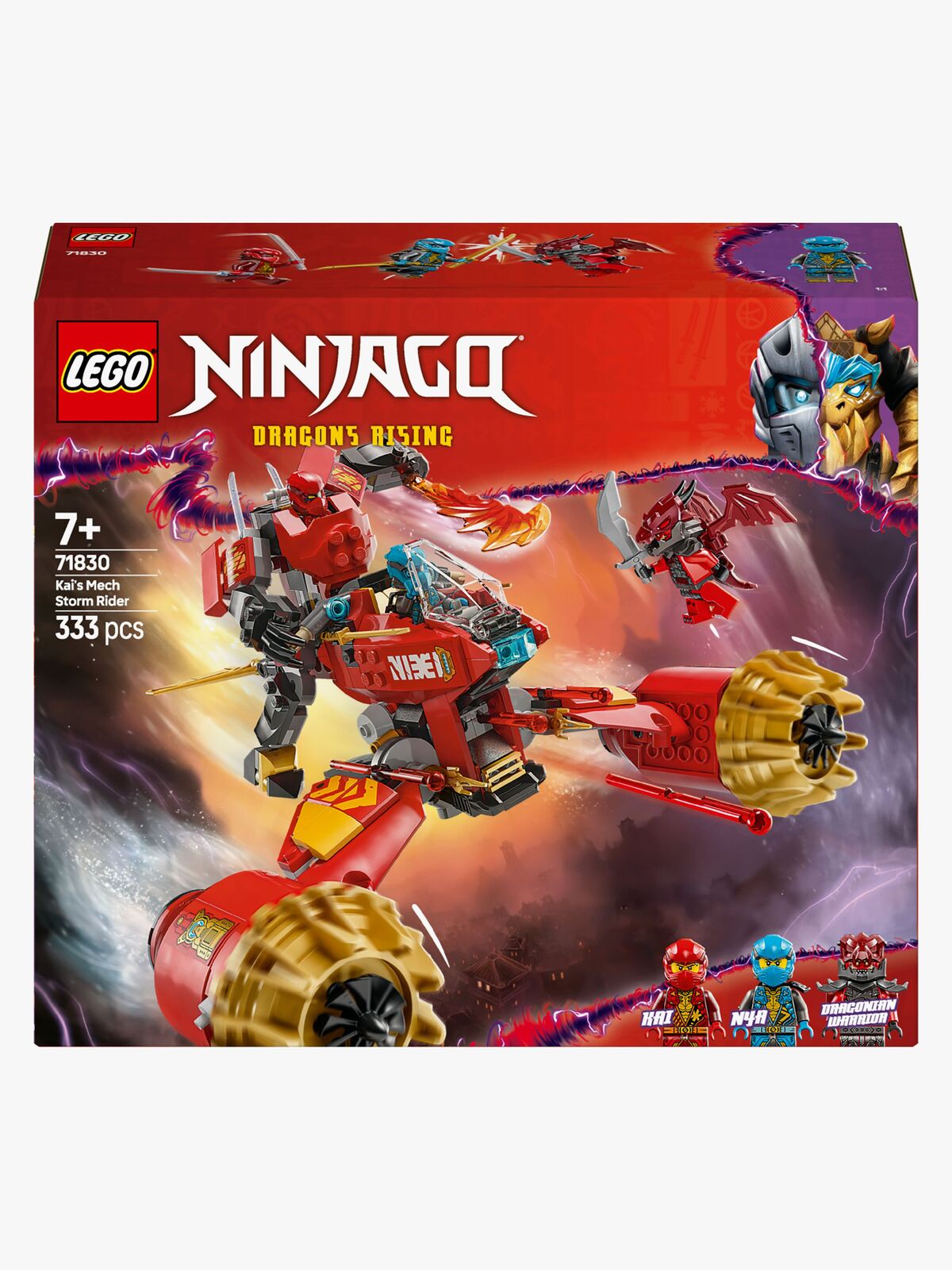 LEGO Ninjago 71830 Kais robotstormförare