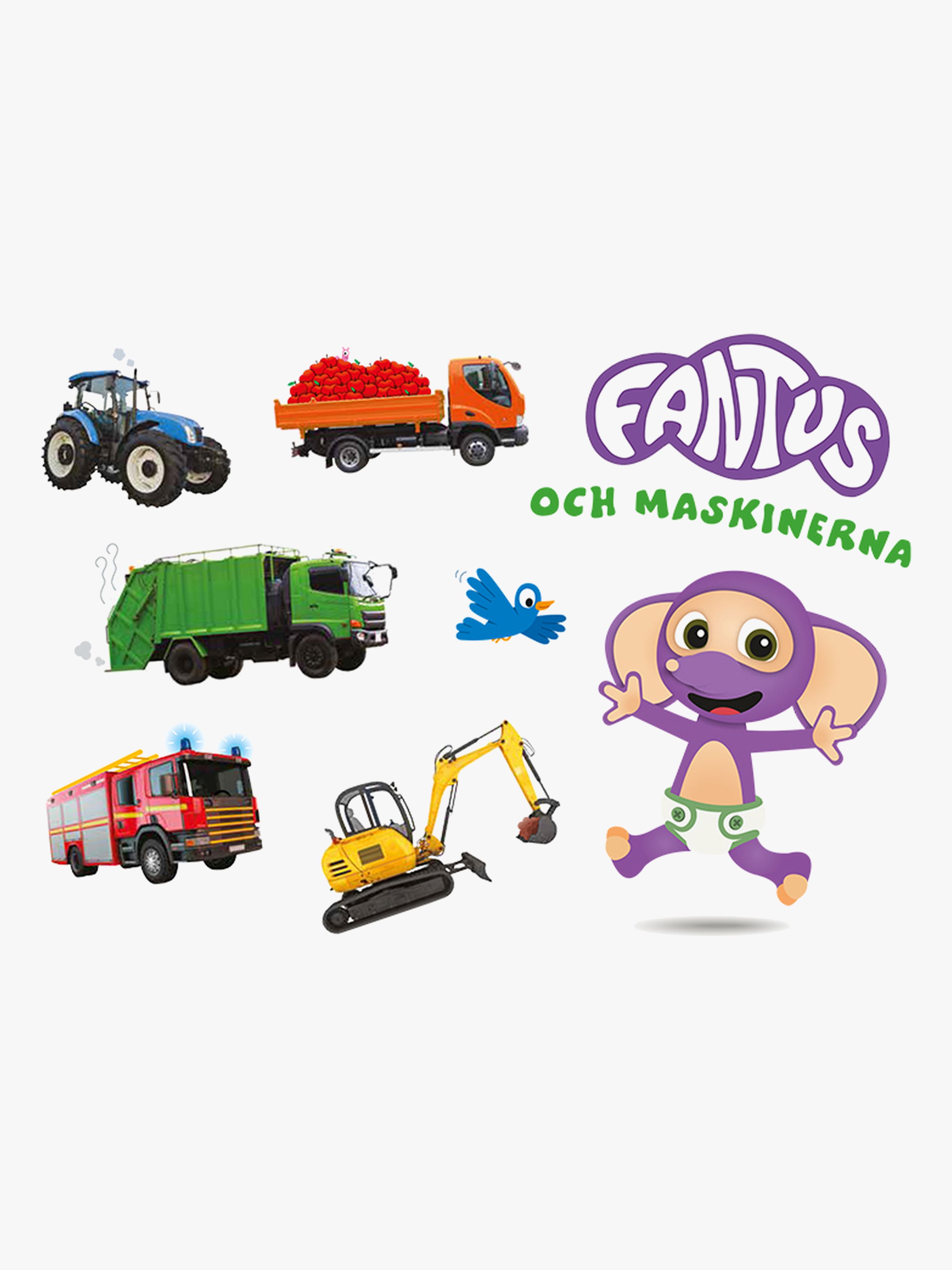 Tukan Förlag Fantus och Maskinerna Bok