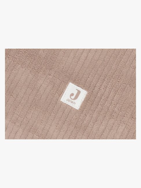 Jollein Playpen Förvaringspåse Cloudy Rib, Milky Coffee