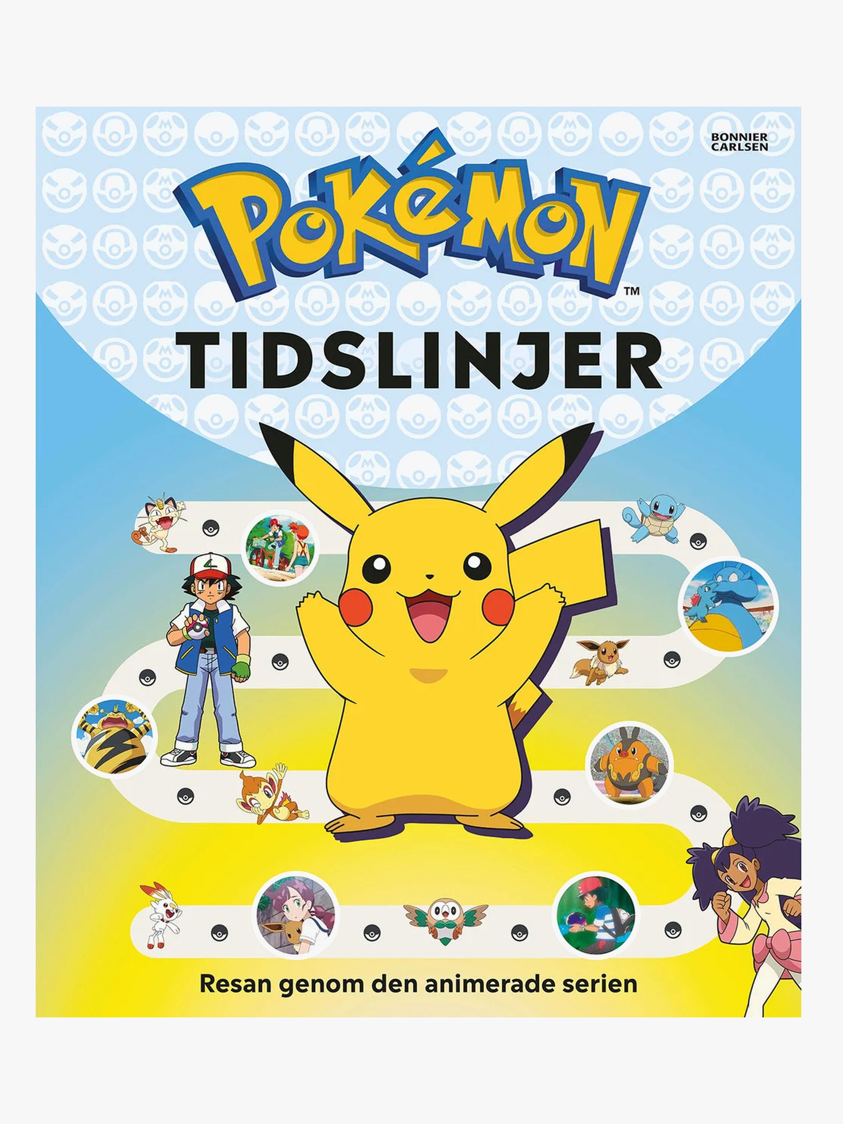 Pokémon Tidsliner Resan Genom Den Animerade Serien
