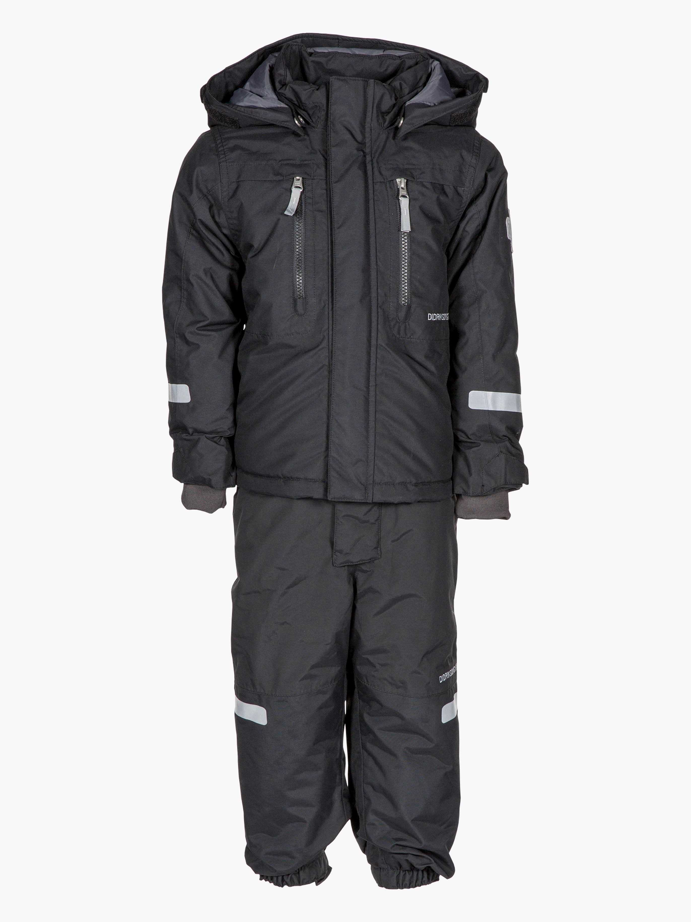 Didriksons Hamres Vinterset, Black, 80
