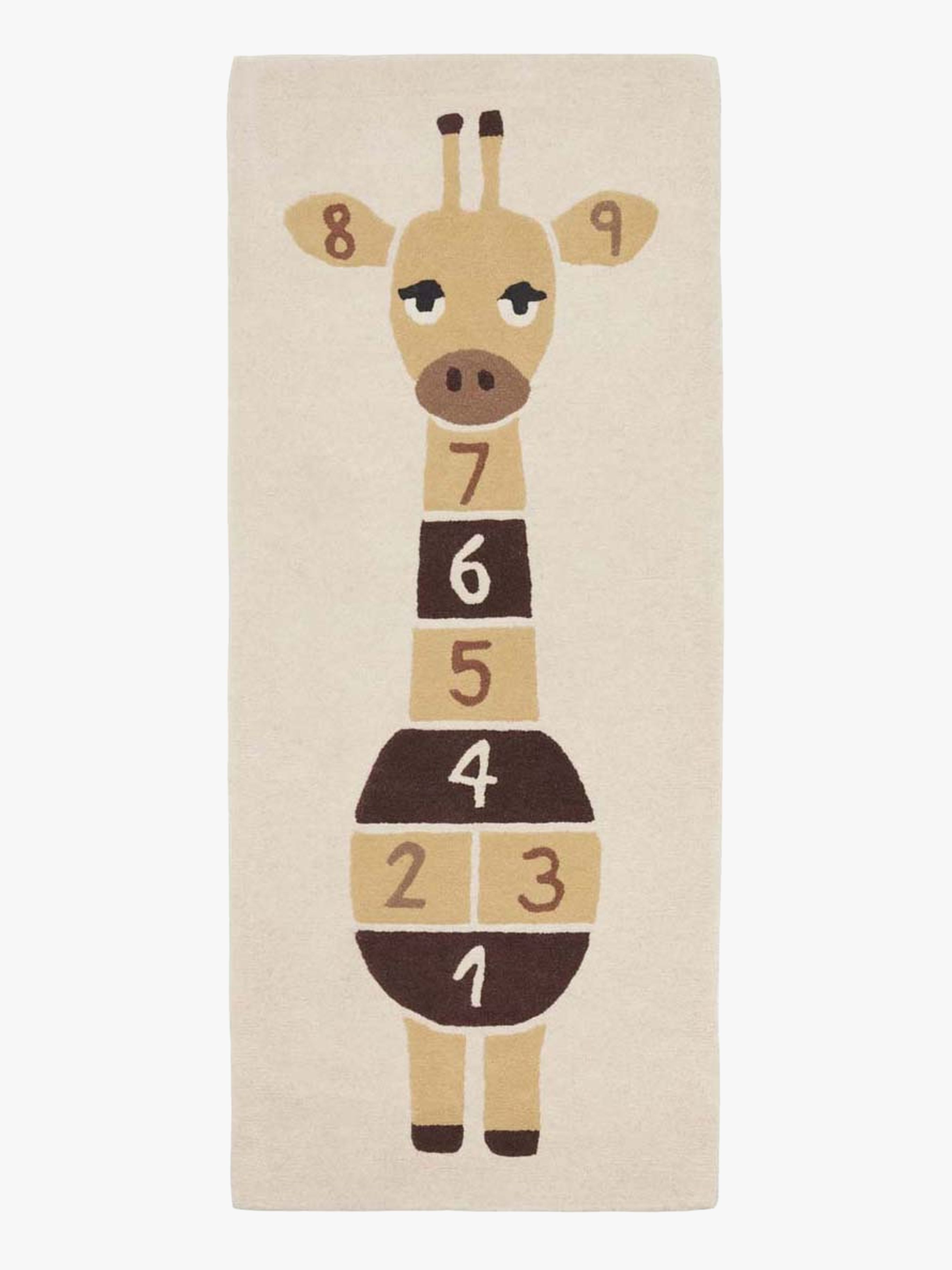 OYOY Giraffe Hopscotch Lekmatta, Gul