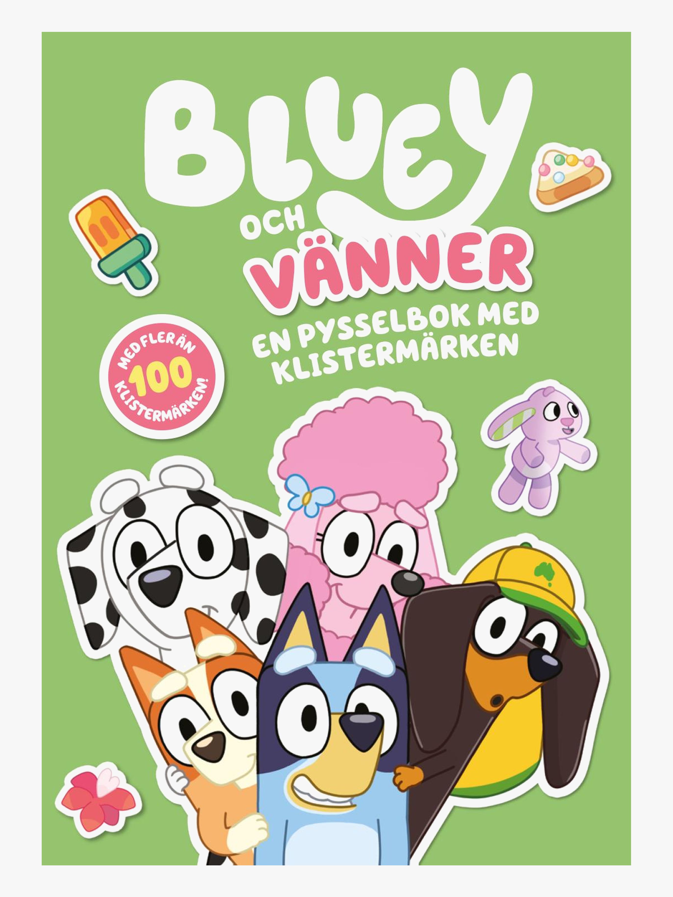 Bluey och vänner: Pysselbok med klistermärken