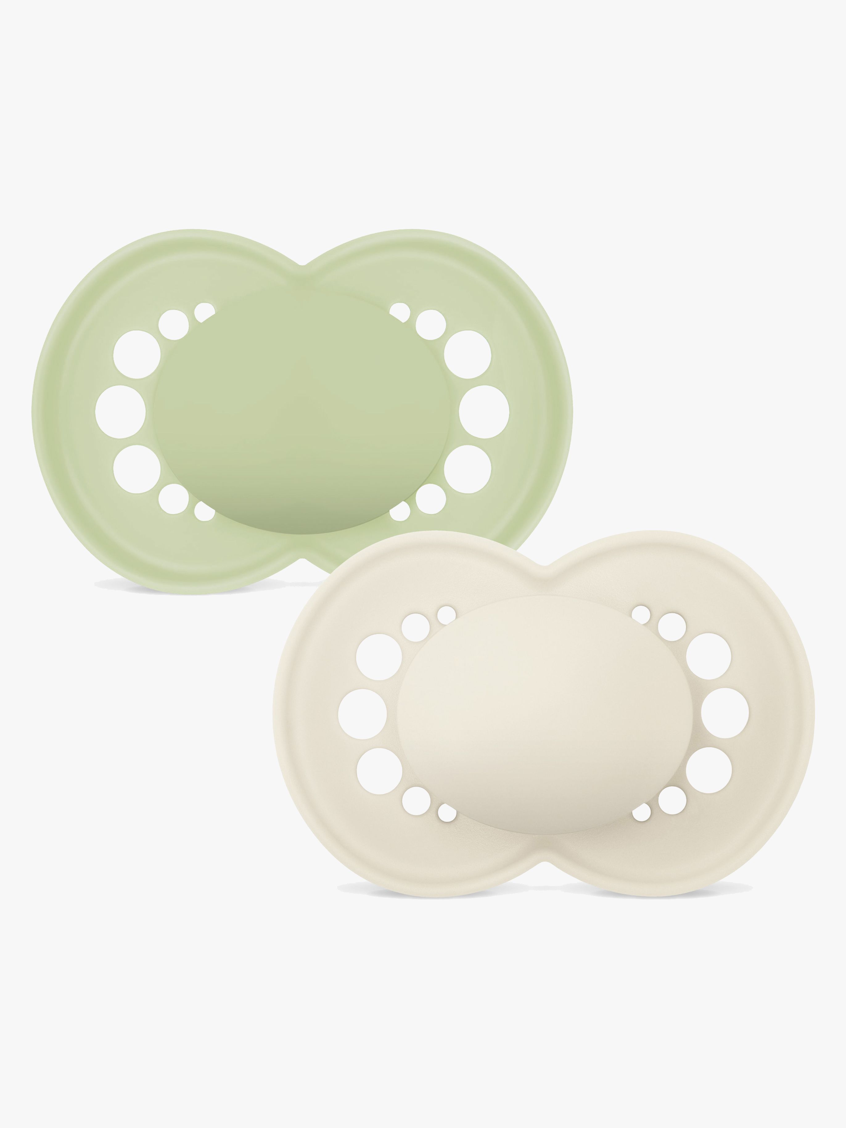 MAM Original Nappar Silikon 2-Pack 6-16m, Grön
