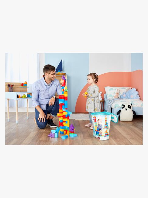 Mega Bloks Stor Byggväska First Builders 60 Bitar