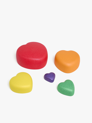 Cloudberry Castle Balansstenar 5-pack, Rainbow