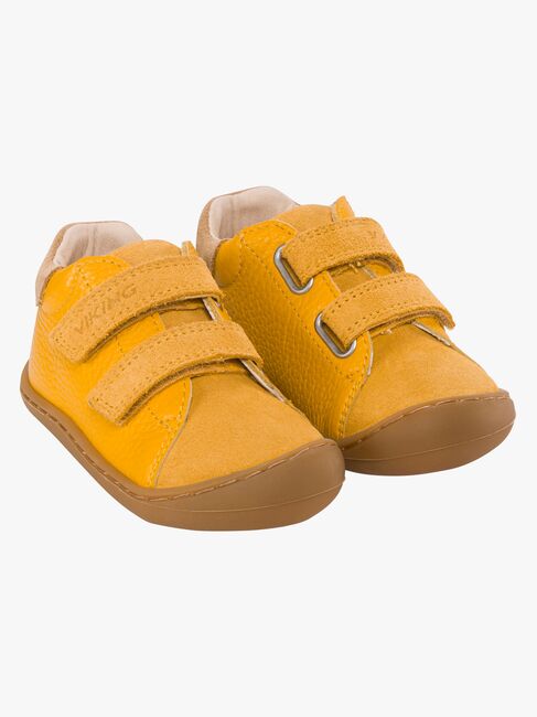 Viking Alv Rena Barefoot 2V Lära-gå-skor, Gul