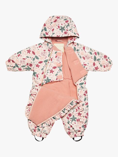 Petite Chérie Atelier Aurora Babyoverall, Pink Print