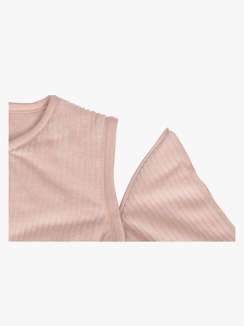 Jollein Sovpåse med Avtagbar Ärm Rund 90 cm, Rib Wild Rose