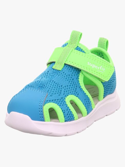 Superfit Wave Sandaler, Turquoise/Light Green