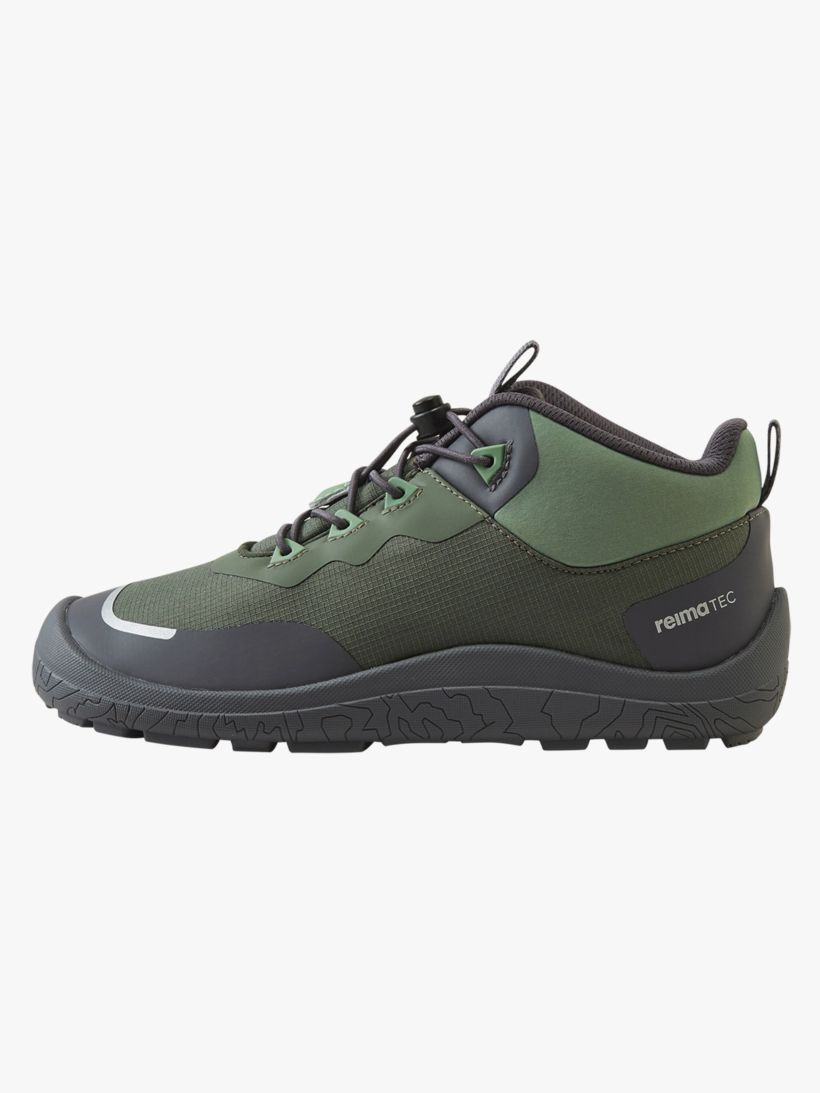 Reima Sankari Barefoot Sneakers, Thyme Green, 32