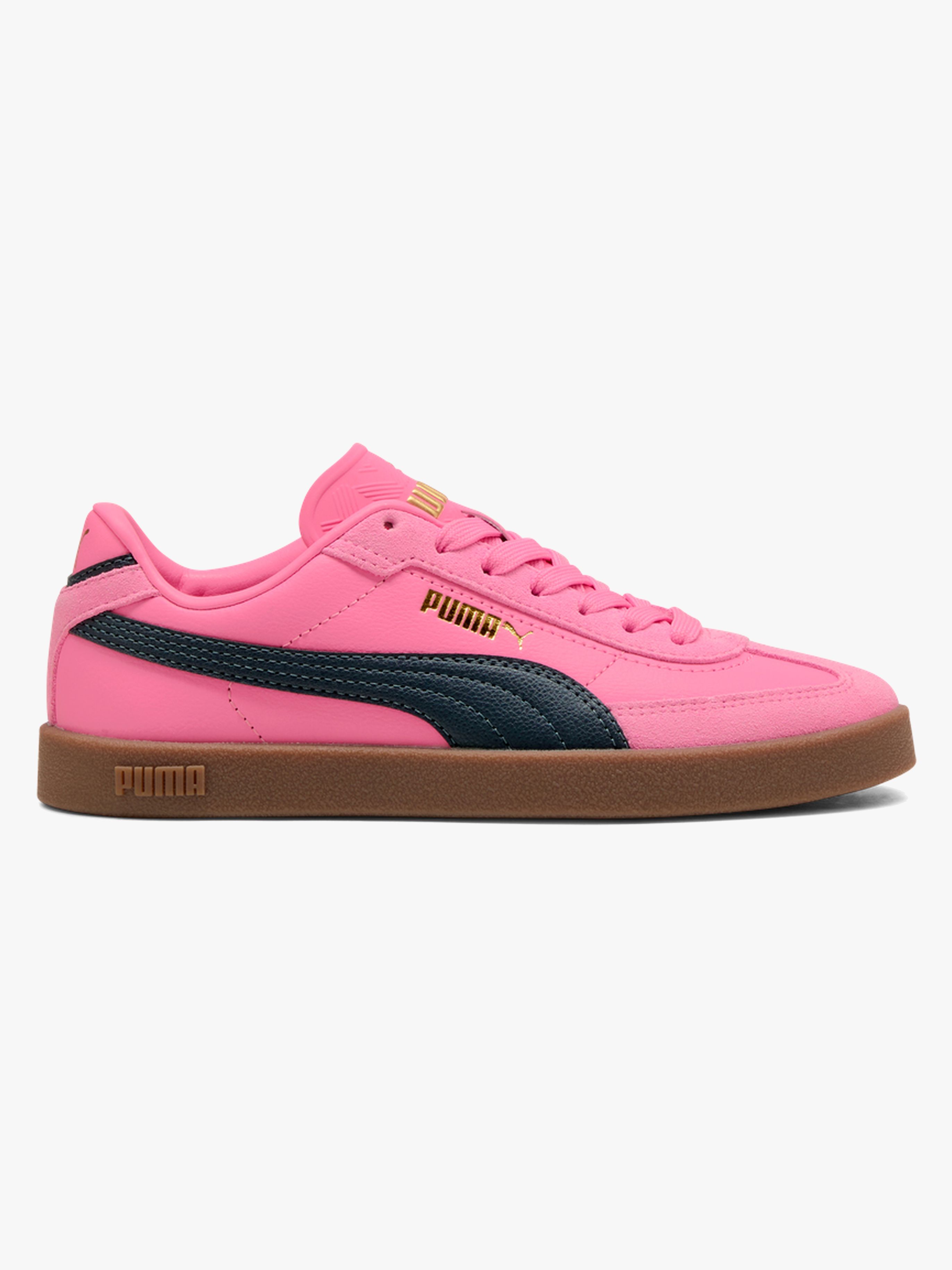 Puma Club II Era Jr Sneakers, Posie Pink/Navy, 36