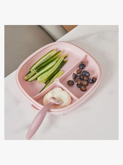 b.box 2-i-1 Tallrik, Blush