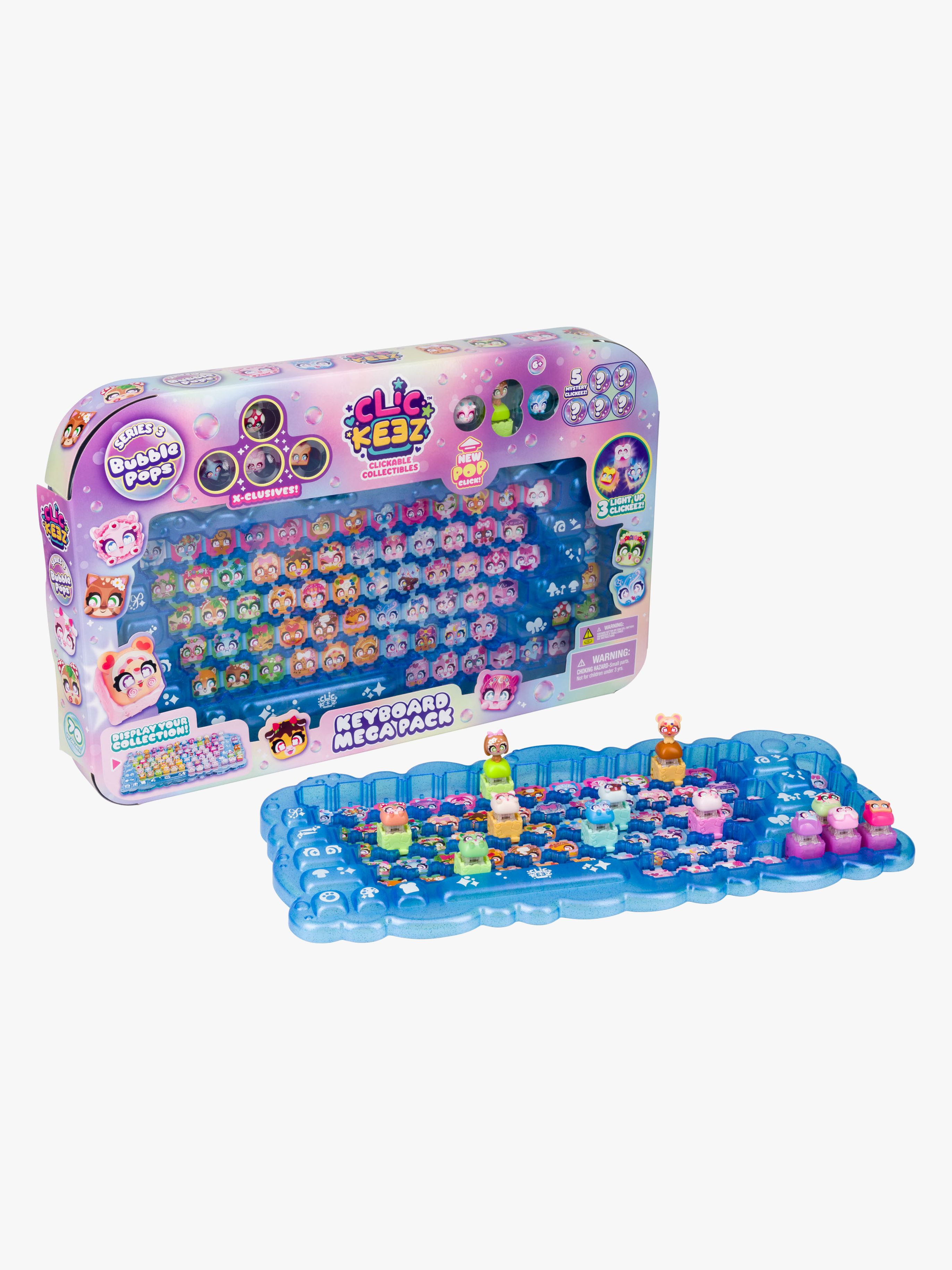 Clickeez S3 Tangentbord Fidget-leksak Mega Pack