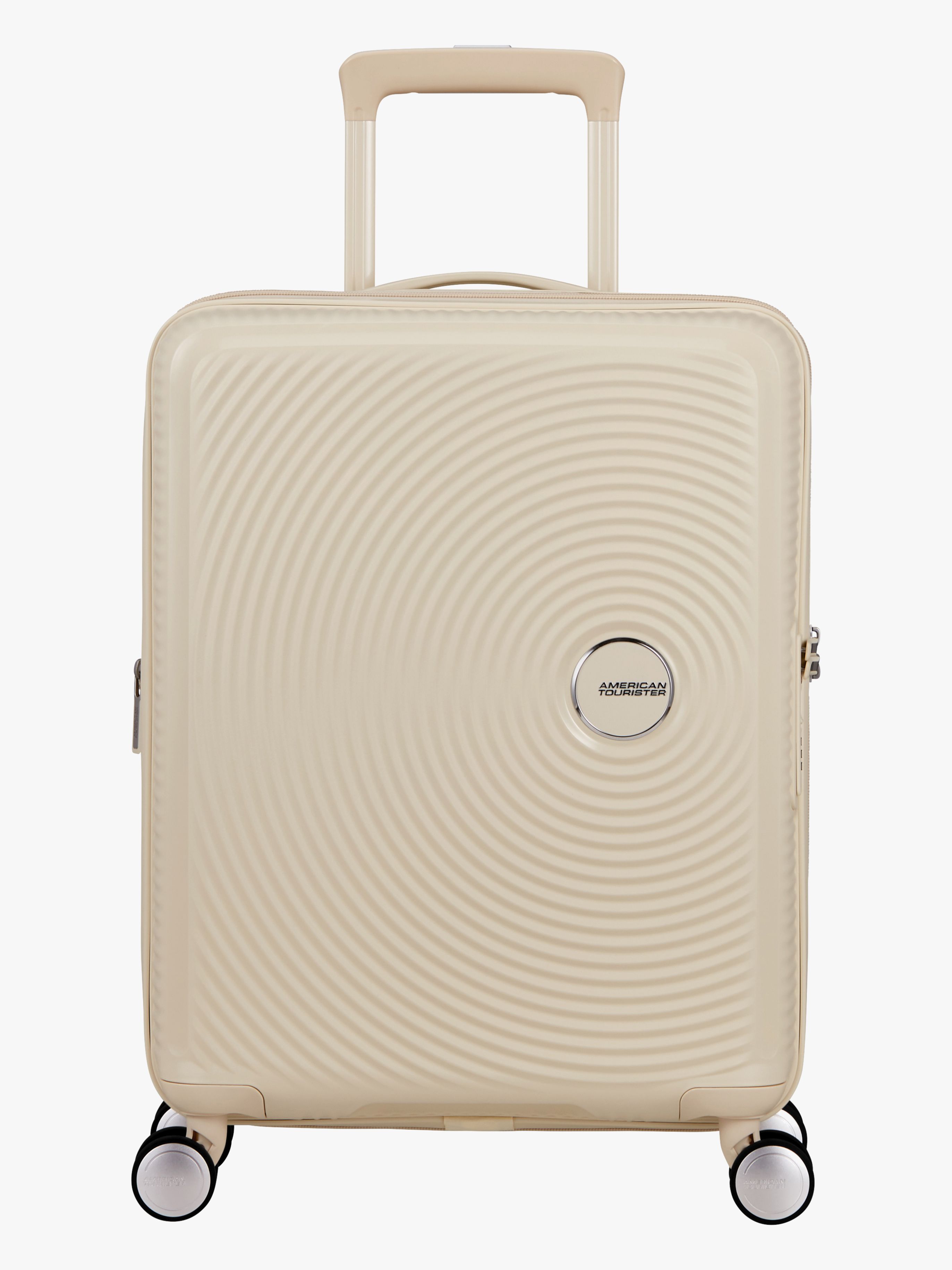 American Tourister Soundbox Spinner Resväska 35,5-41L, Coconut Sand