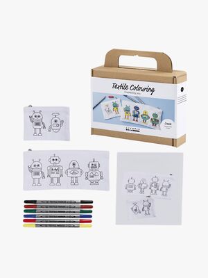 Creativ Company DIY Pysselset Textilmålning Robot