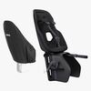 Thule Yepp Nexxt 2 Maxi Rack Mount Cykelsits inkl. Regnskydd, Midnight Black