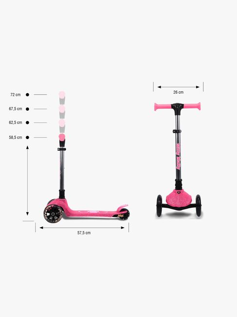 Milly Mally Jelly Sparkcykel, Rosa