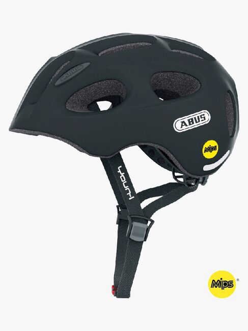ABUS Youn Hjälm, Black