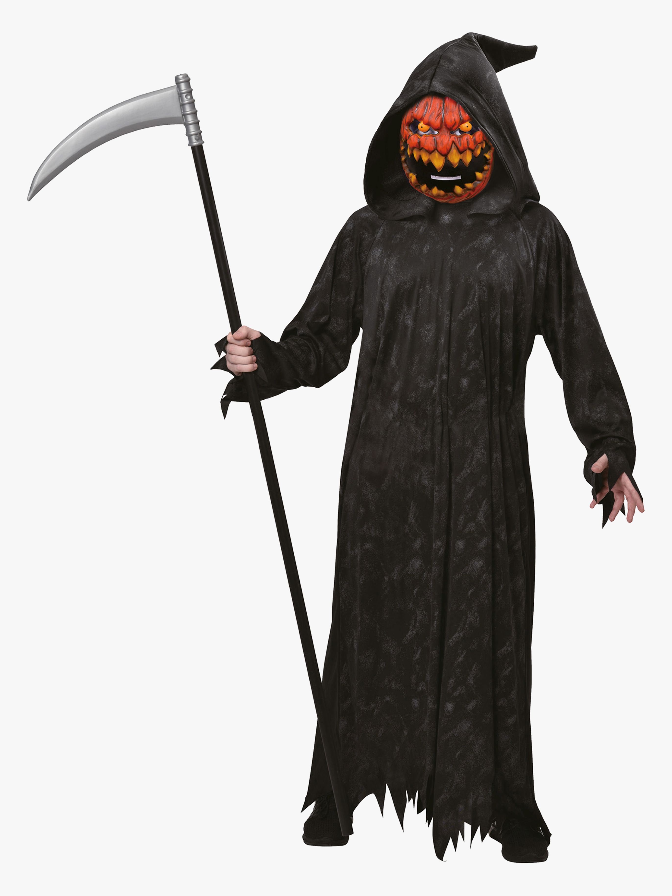 Amscan Pumpkin Reaper Kåpa, 5-6 år