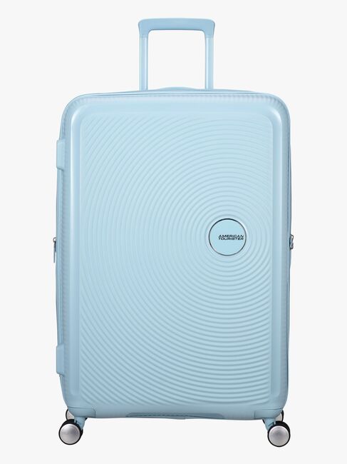 American Tourister Soundbox Spinner Resväska 97L, Pastel Blue