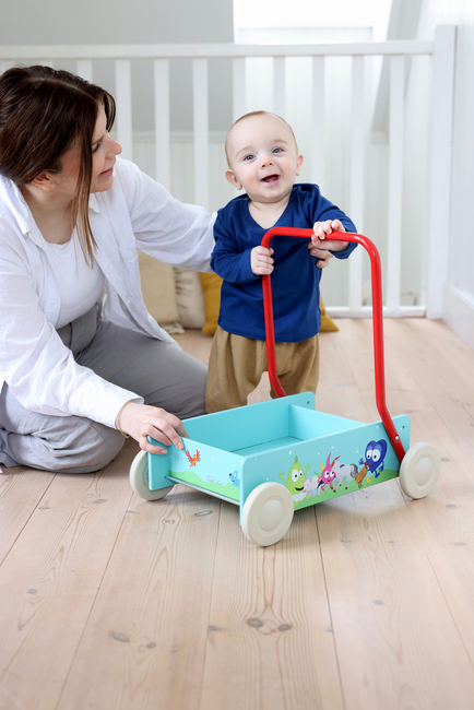 Babblarna Lära-gå-vagn