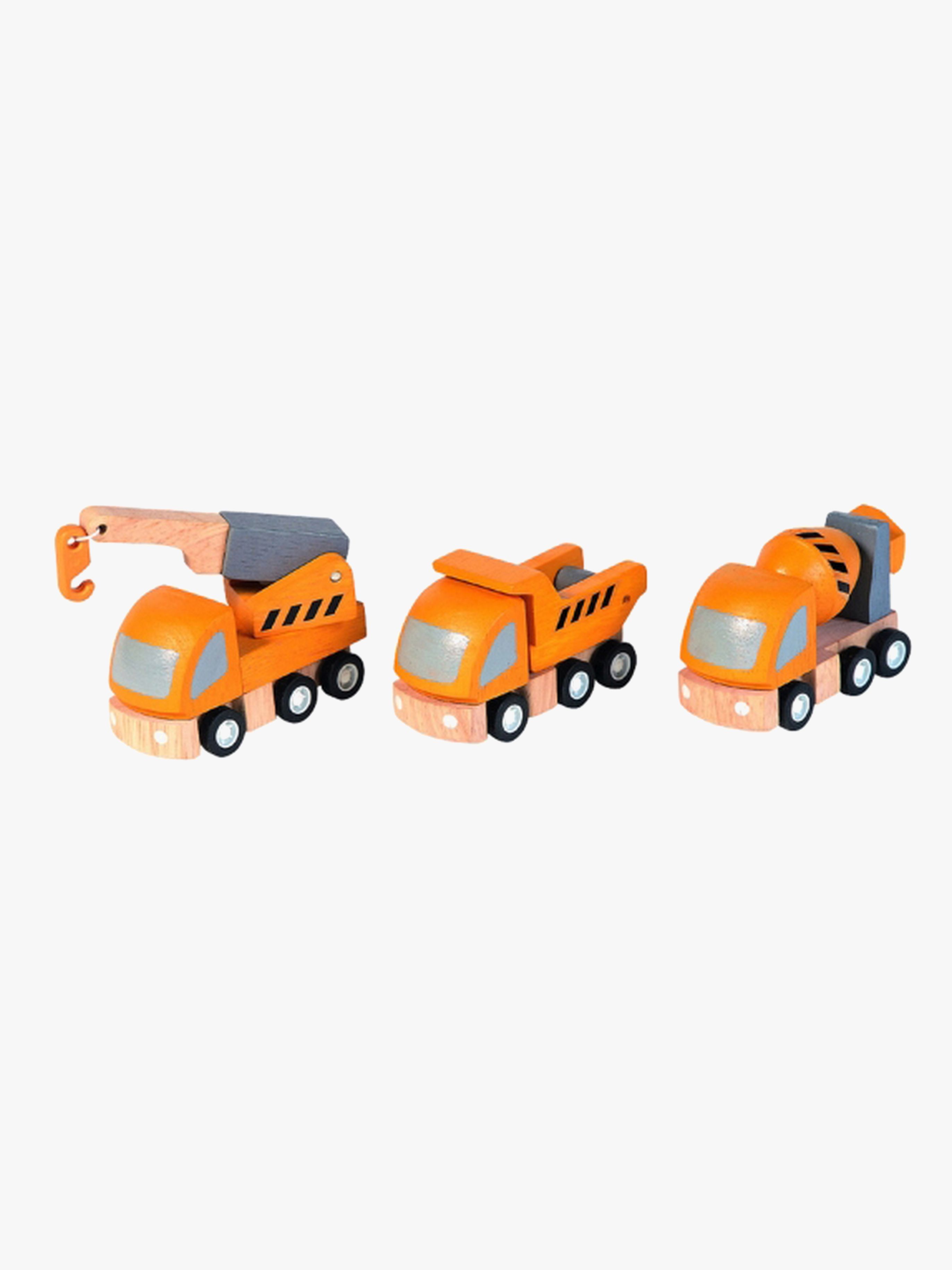 Plan Toys Vägarbetsfordon 3 st