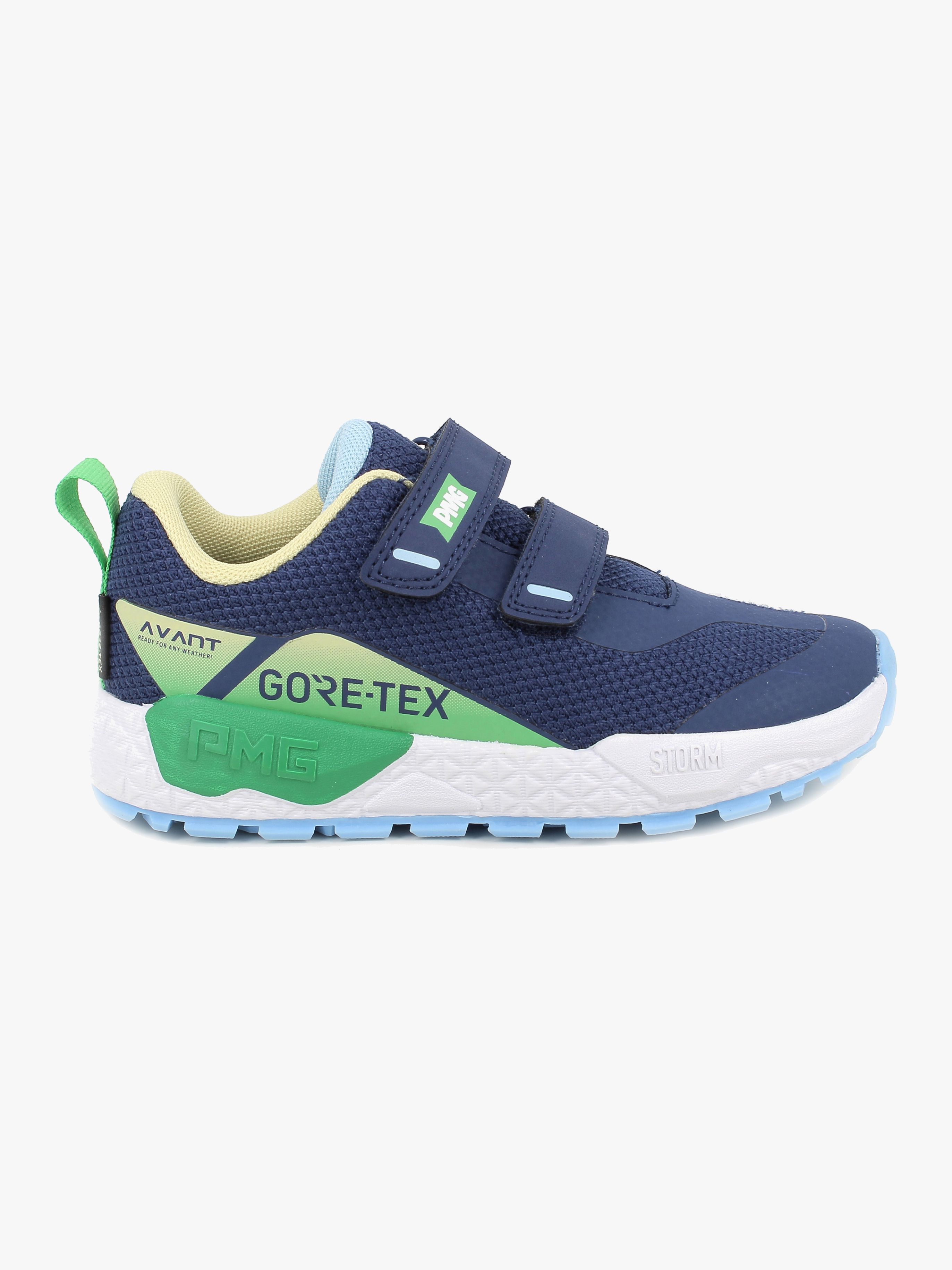 Primigi Pim GTX Sneakers, Blue/Green, 25