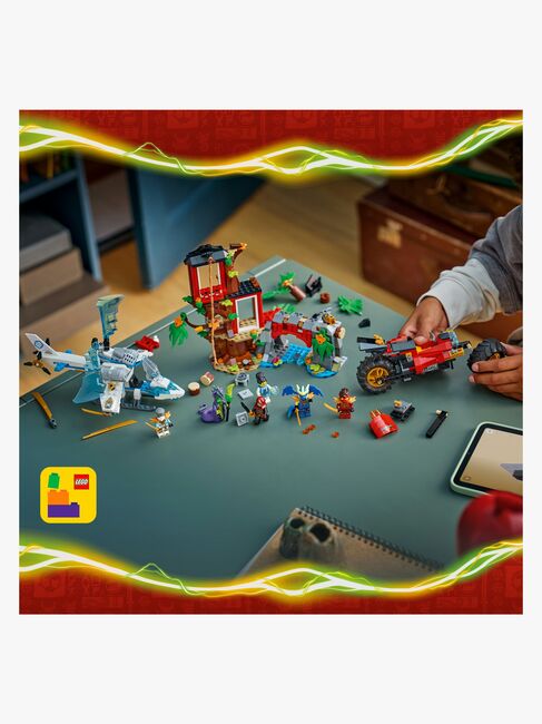 LEGO Ninjago 71857 Ninjornas fordonsstrid vid trädkojan