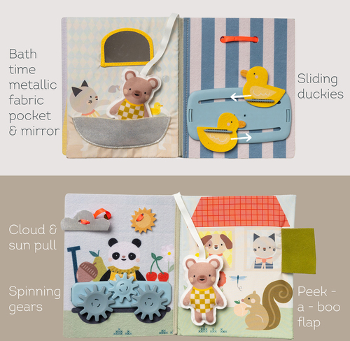 TAF Toys My Home Busy Aktivitetsbok
