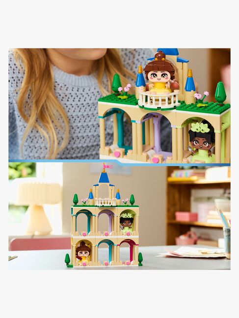 LEGO Disney Princess 43291 Belle och Tiana med slott i miniformat