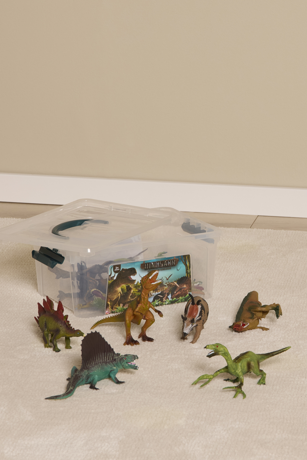 Cloudberry Castle Animal Dinosaur Djurset 12 st